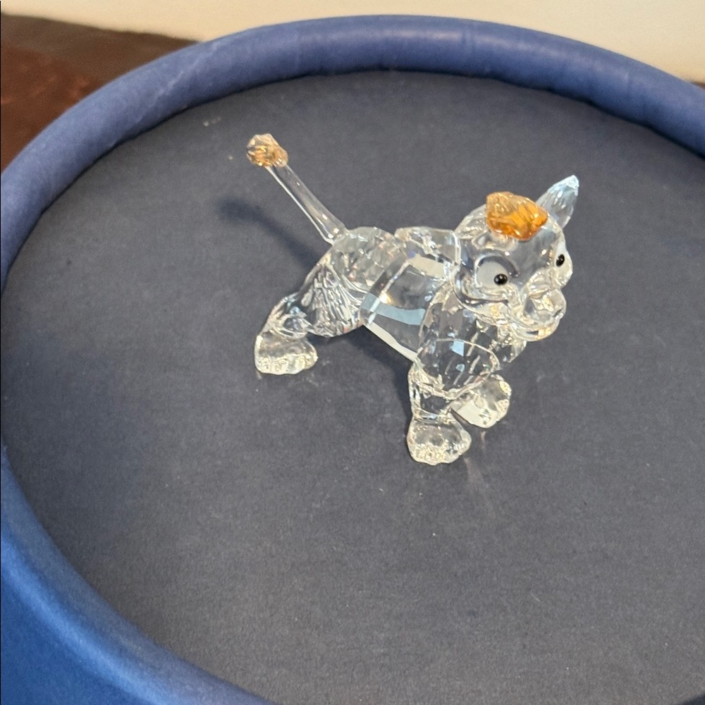 Swarovski Disney The Lion King Simba Figurine~ Retired - Picture 9 of 11